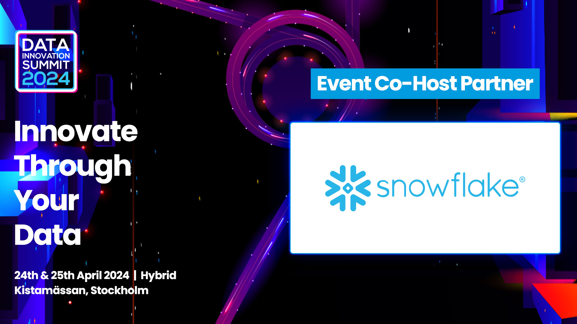 Snowflake CoHost Partner Data Innovation Summit 2024